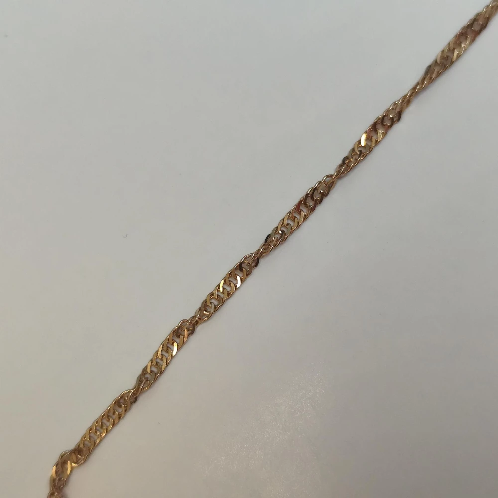 Браслет из красного золота 585 пробы