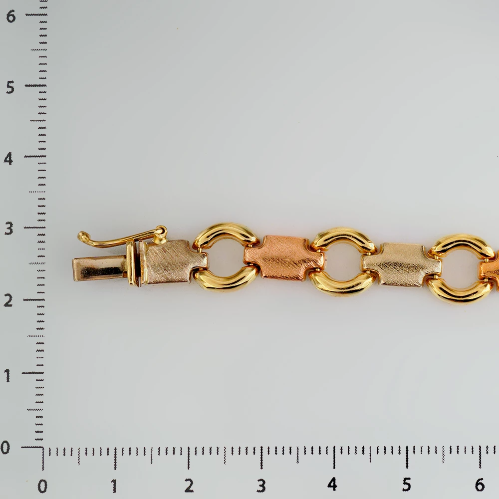 Браслет из желтого золота 585 пробы