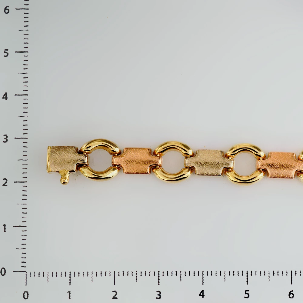 Браслет из желтого золота 585 пробы