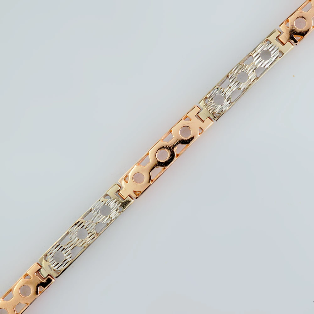 Браслет из красного золота 585 пробы