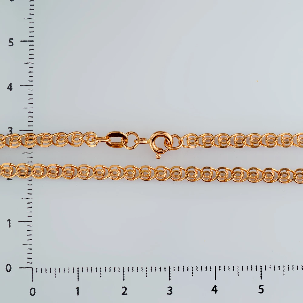 Браслет из красного золота 585 пробы