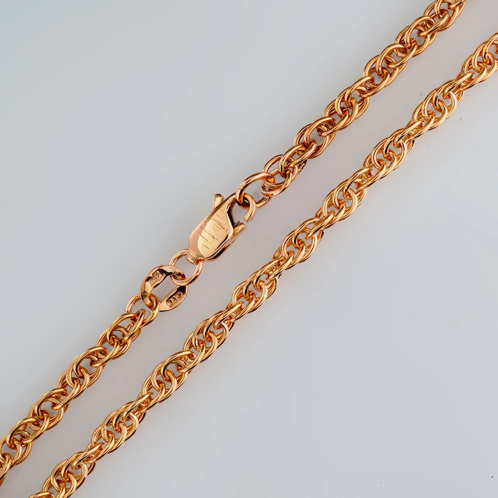 Браслет из красного золота 585 пробы