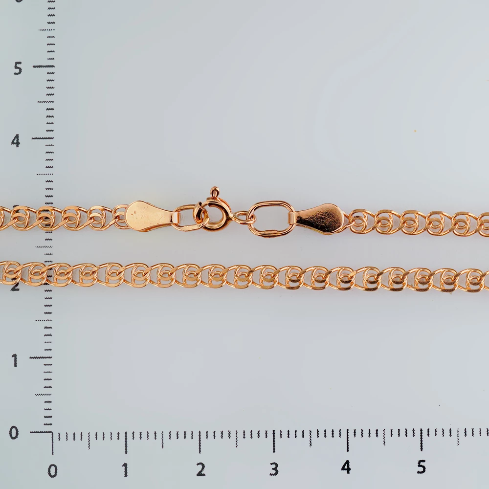 Браслет из красного золота 585 пробы