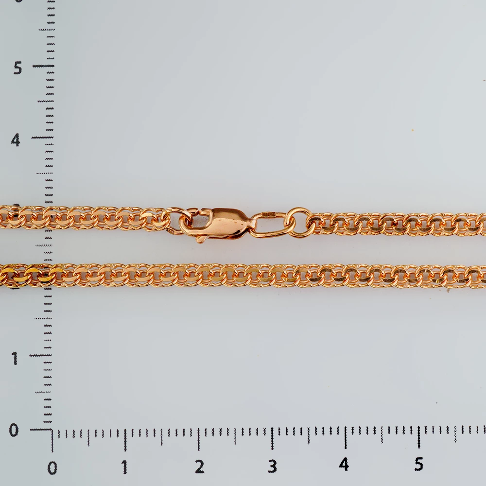 Браслет из красного золота 585 пробы