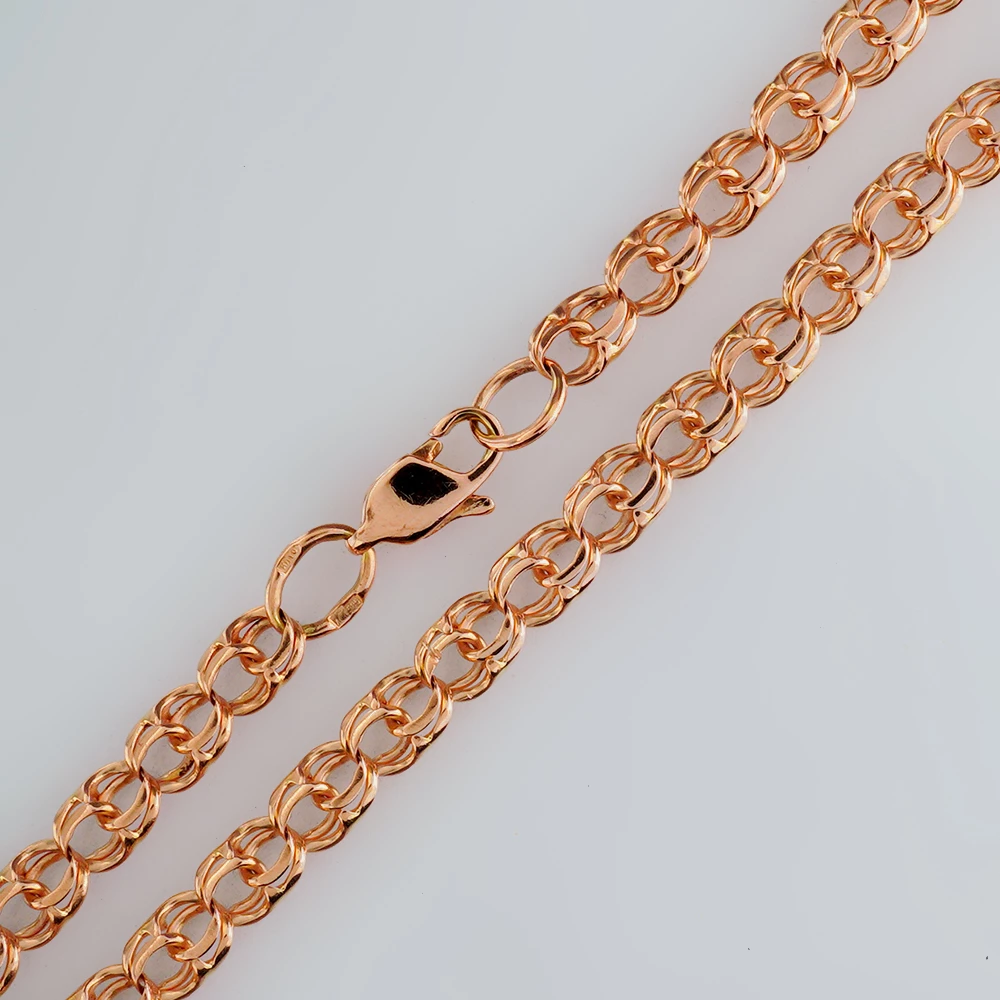 Браслет из красного золота 585 пробы