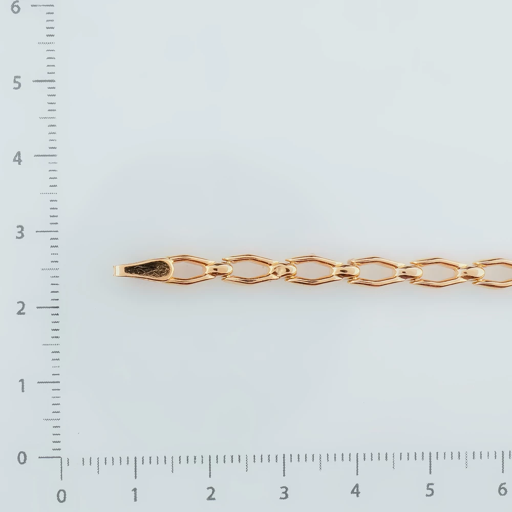 Браслет из красного золота 585 пробы