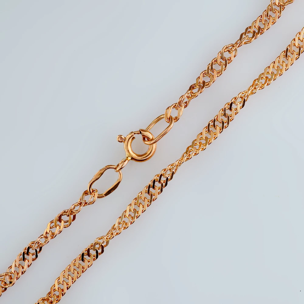 Браслет из красного золота 585 пробы