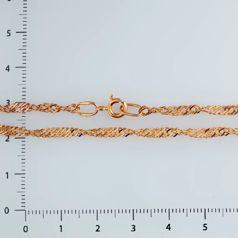 Браслет из красного золота 585 пробы