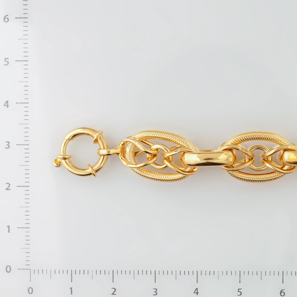 Браслет из желтого золота 585 пробы