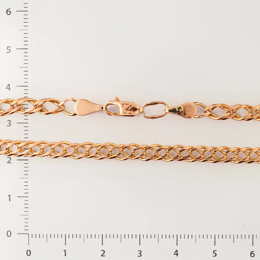 Браслет из красного золота 585 пробы