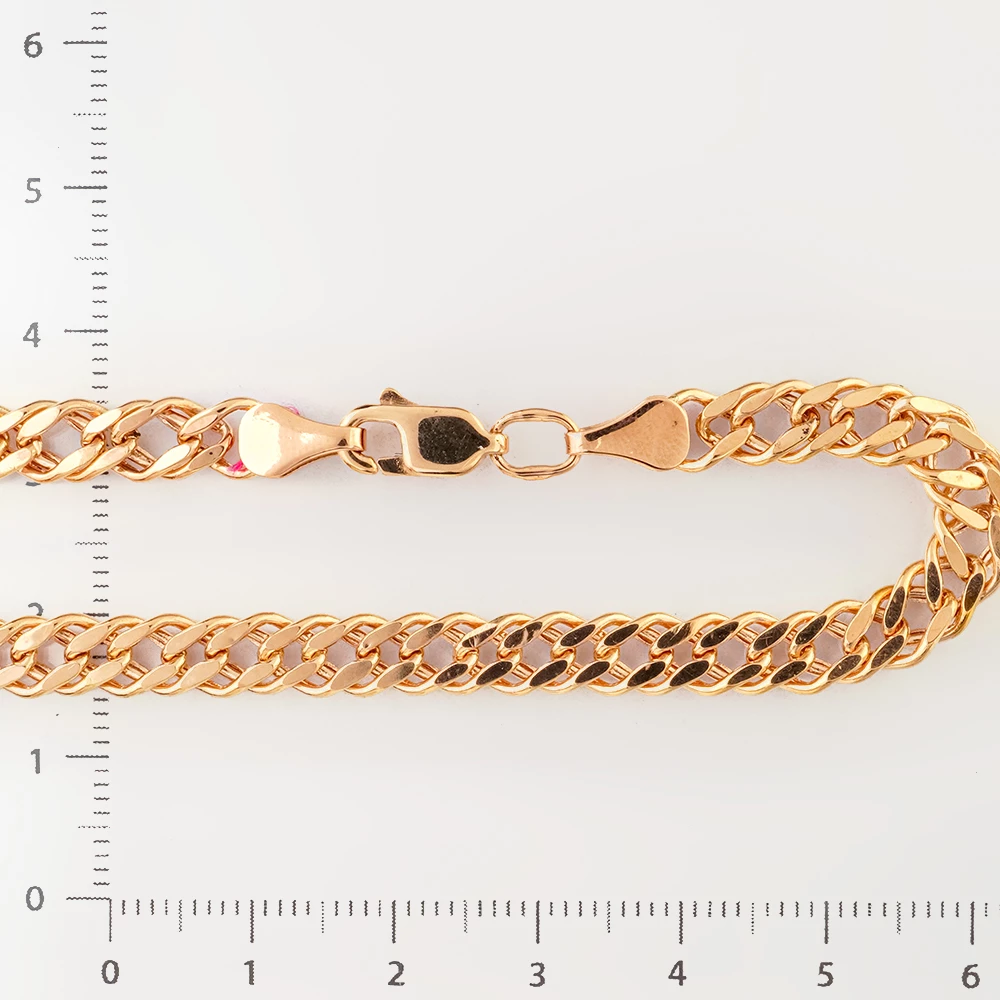 Браслет из красного золота 585 пробы