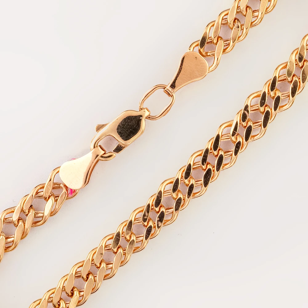 Браслет из красного золота 585 пробы