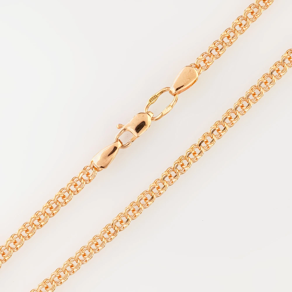 Браслет из красного золота 585 пробы