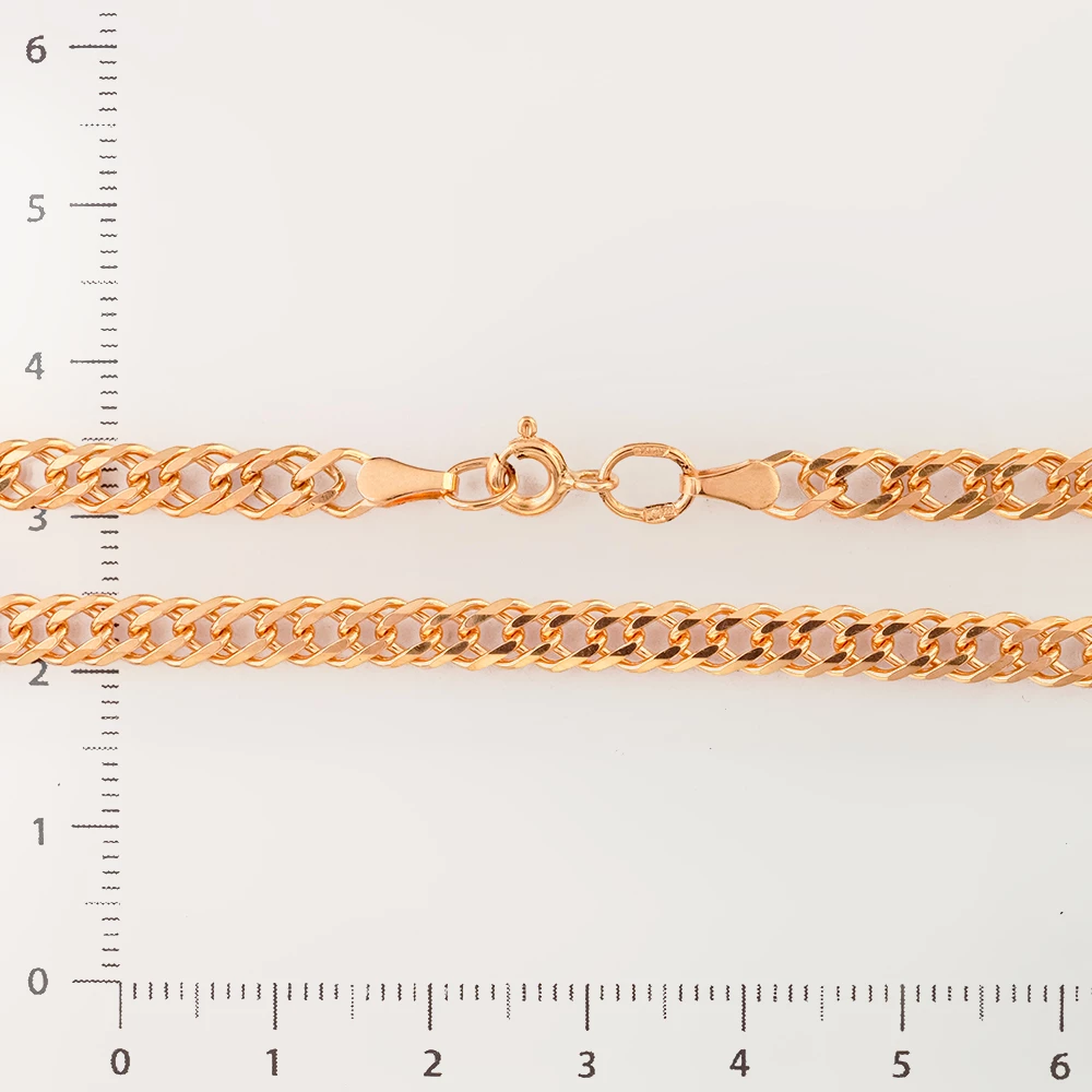 Браслет из красного золота 585 пробы