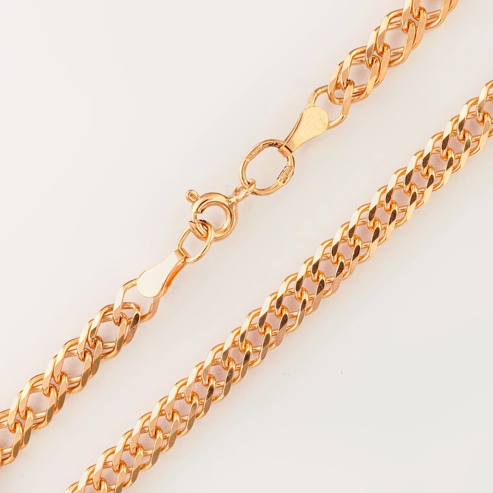 Браслет из красного золота 585 пробы