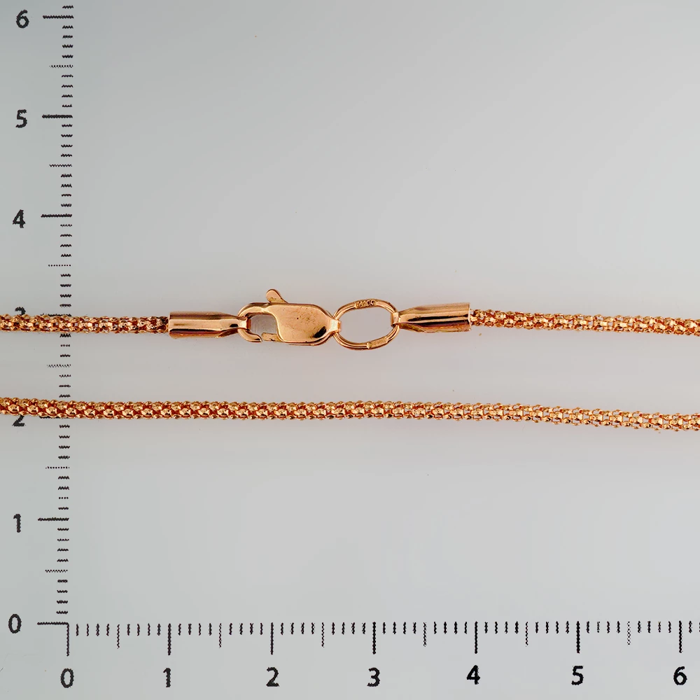 Браслет из красного золота 585 пробы