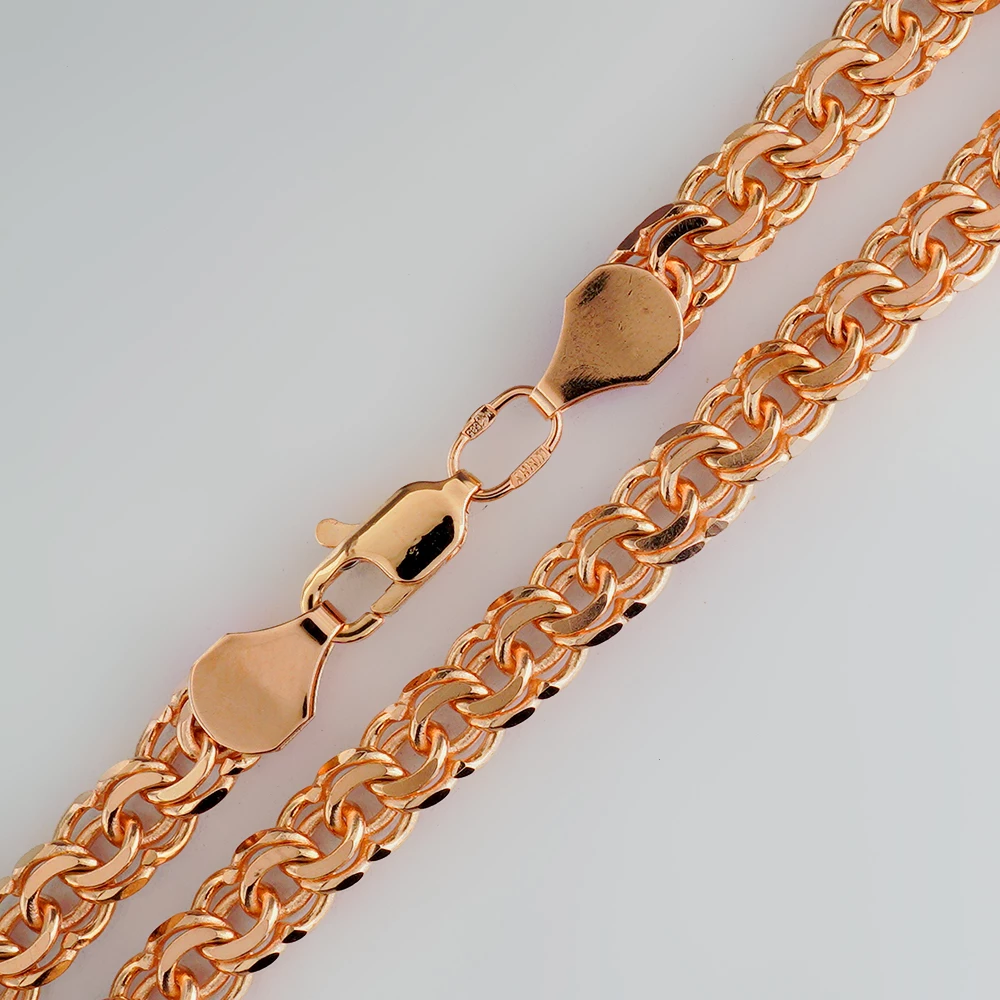 Браслет из красного золота 585 пробы