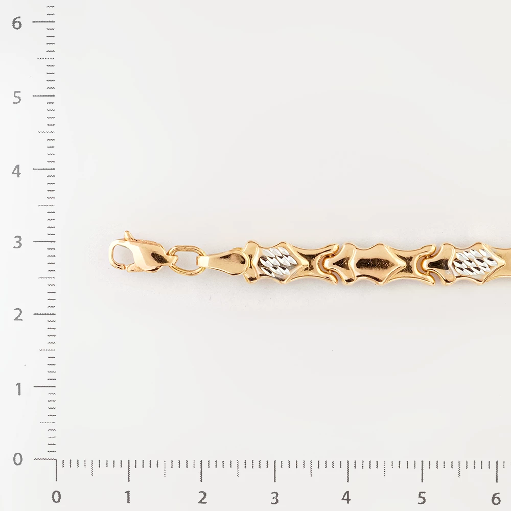 Браслет из красного золота 585 пробы