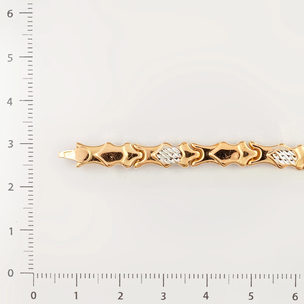 Браслет из красного золота 585 пробы