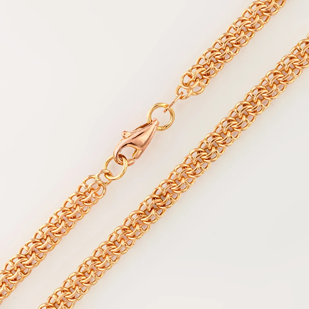 Браслет из красного золота 585 пробы