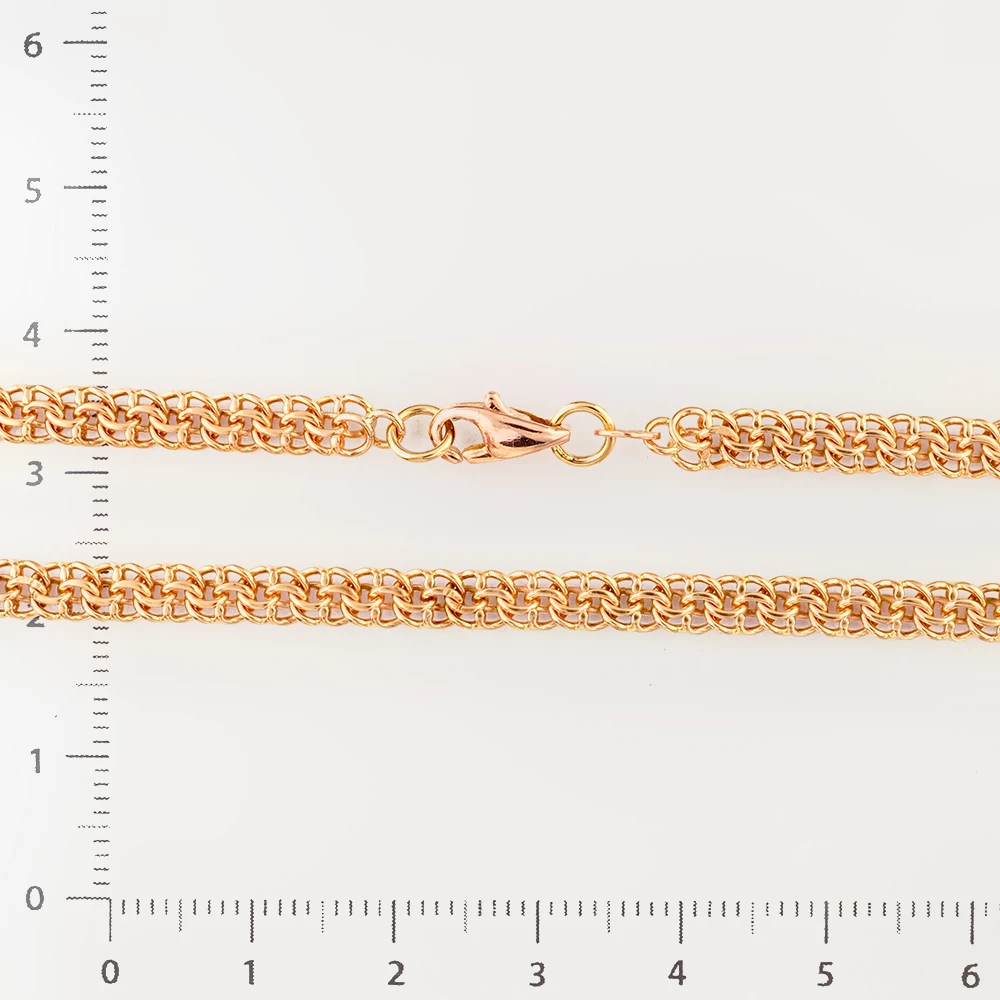 Браслет из красного золота 585 пробы