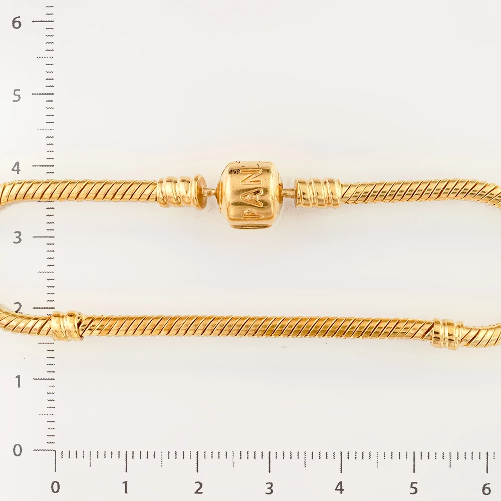 Браслет из желтого золота 585 пробы