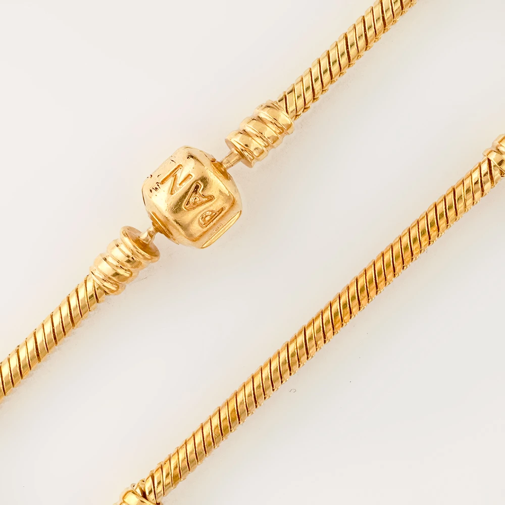 Браслет из желтого золота 585 пробы