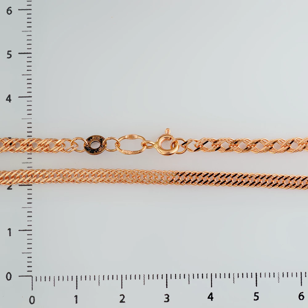 Браслет из красного золота 585 пробы