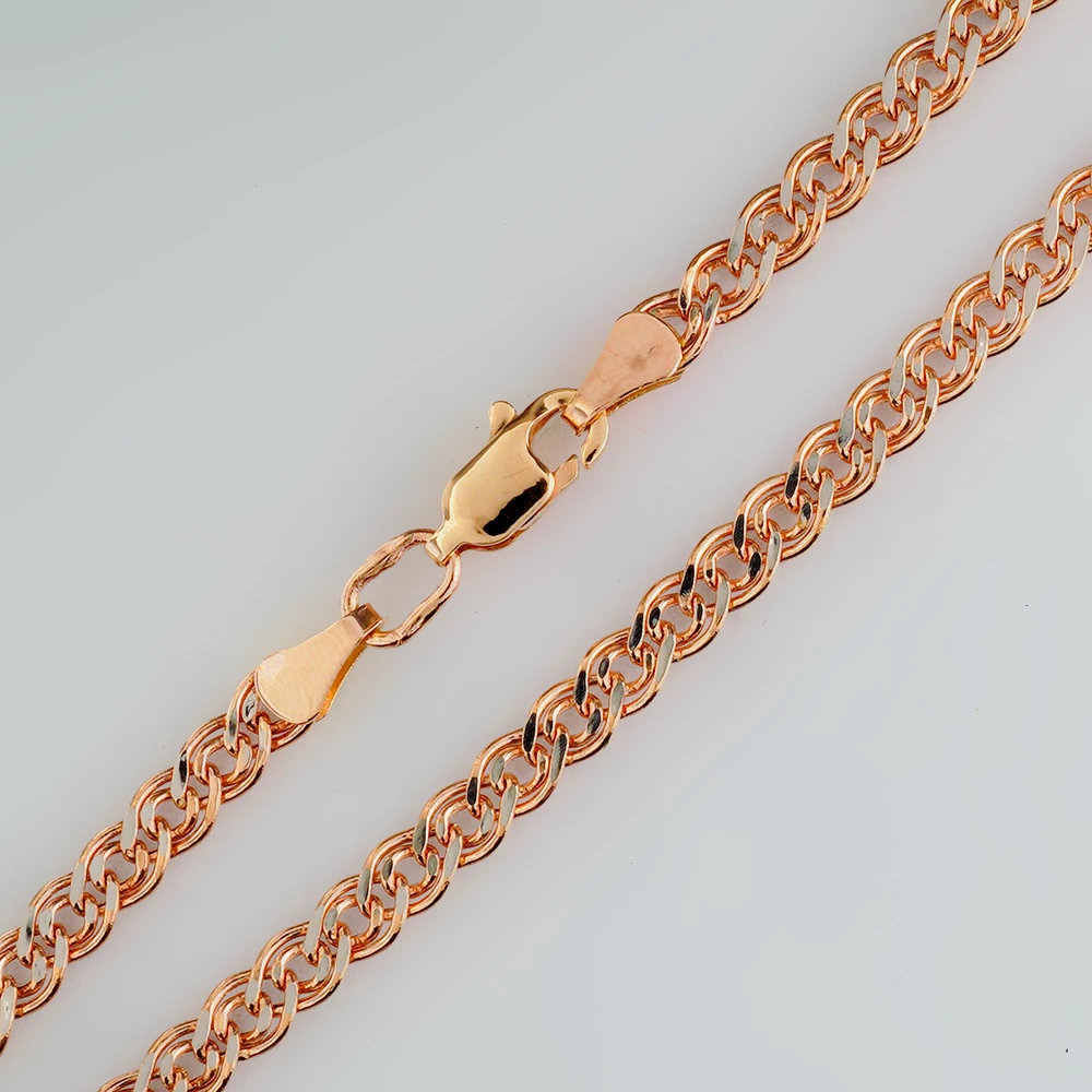 Браслет из красного золота 585 пробы