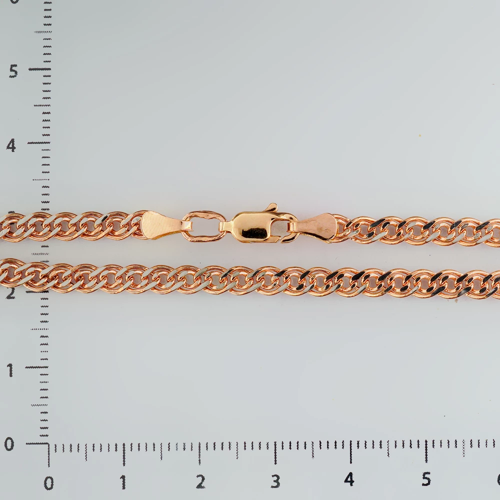 Браслет из красного золота 585 пробы