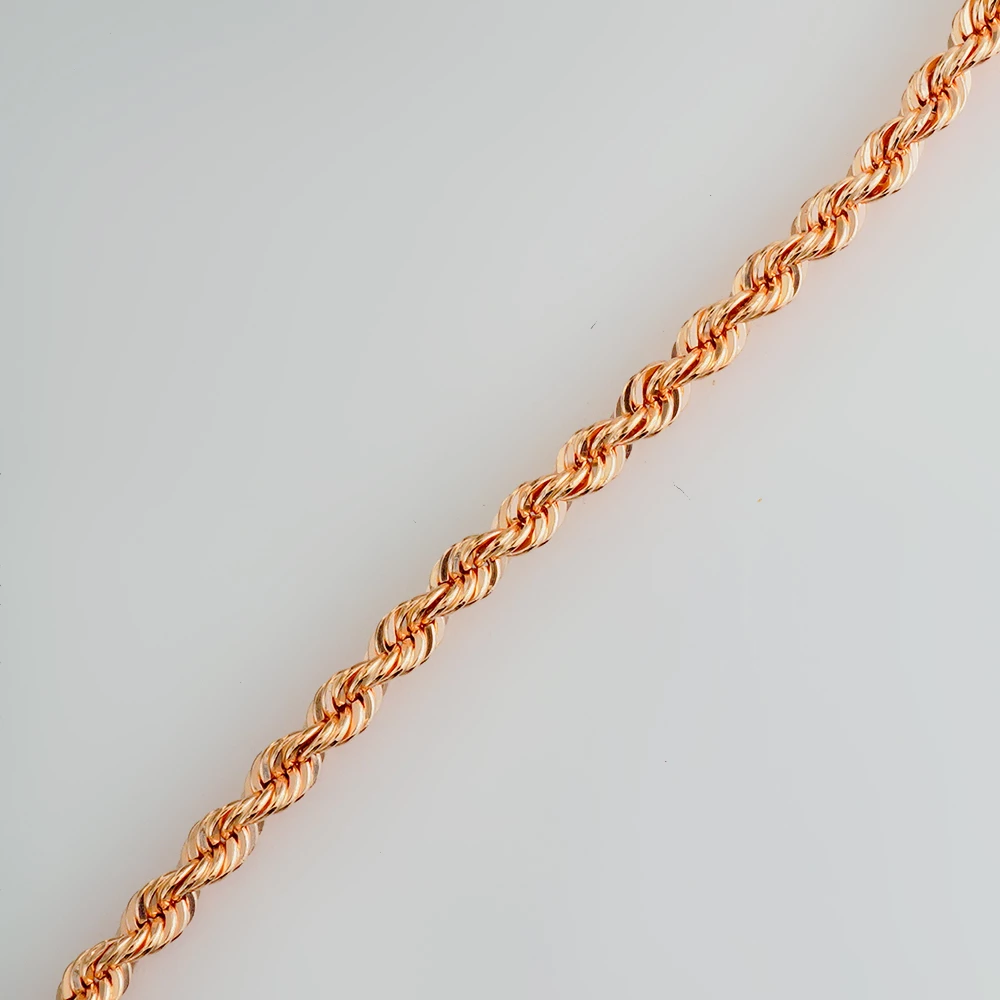 Браслет из красного золота 585 пробы