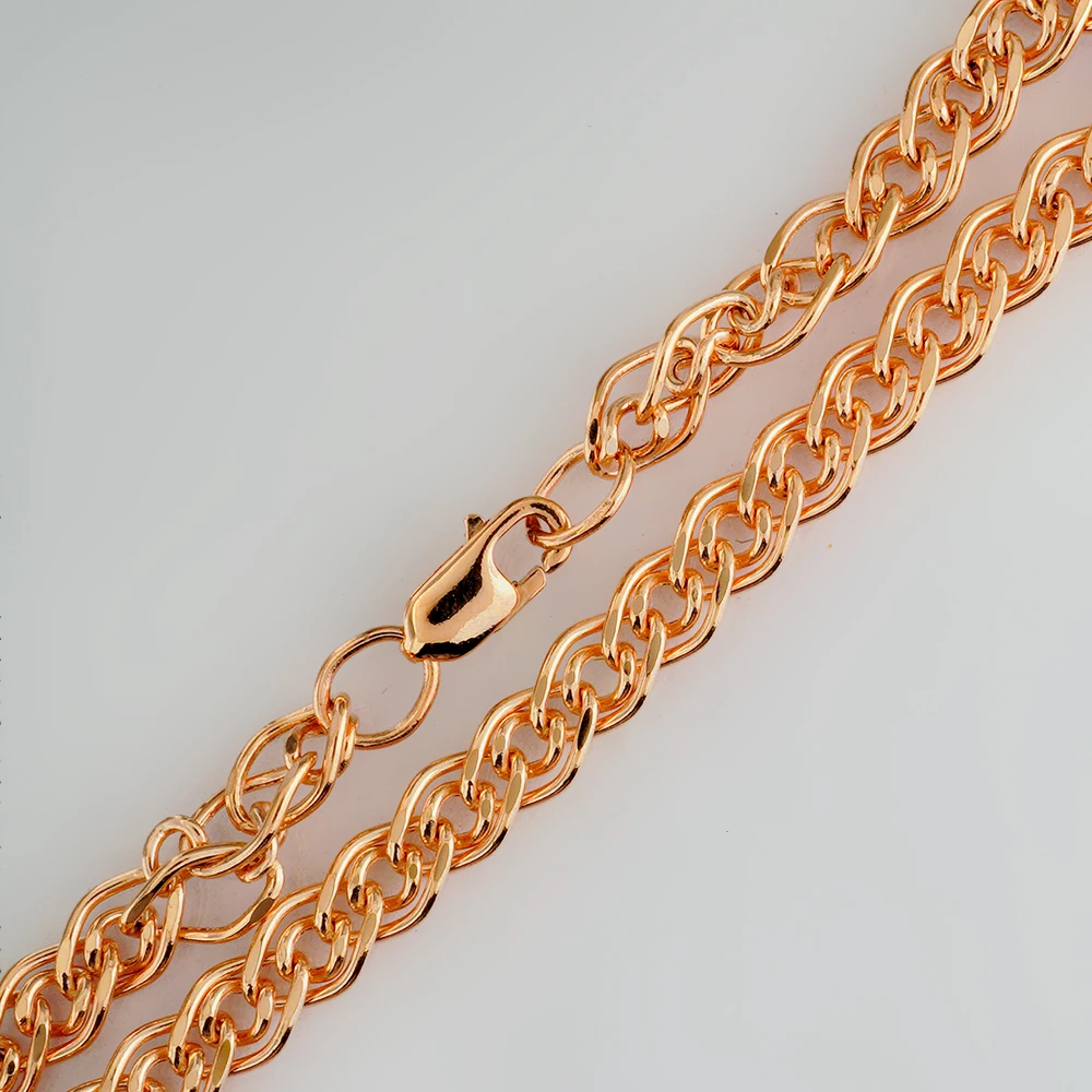 Браслет из красного золота 585 пробы