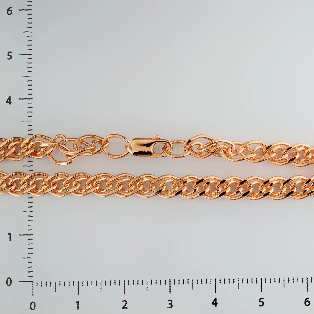 Браслет из красного золота 585 пробы