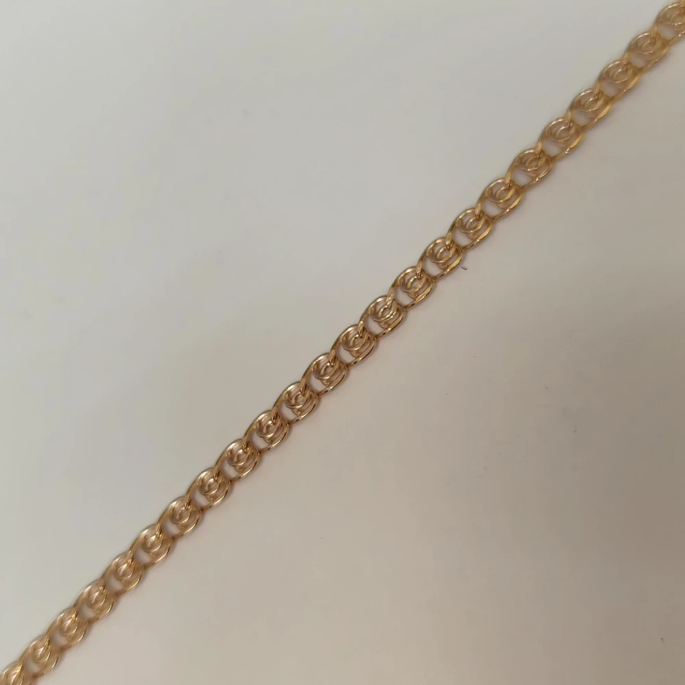 Браслет из красного золота 585 пробы