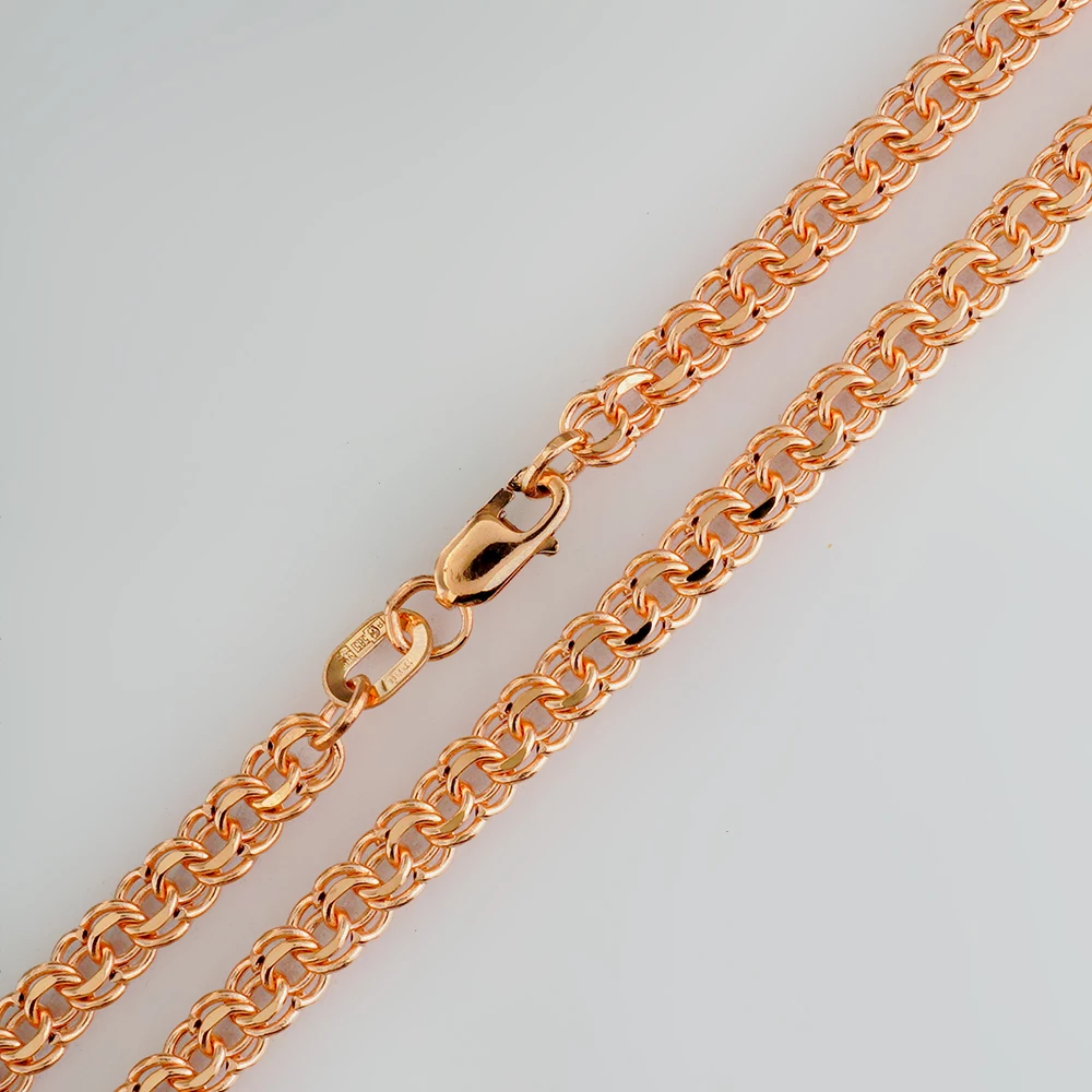 Браслет из красного золота 585 пробы