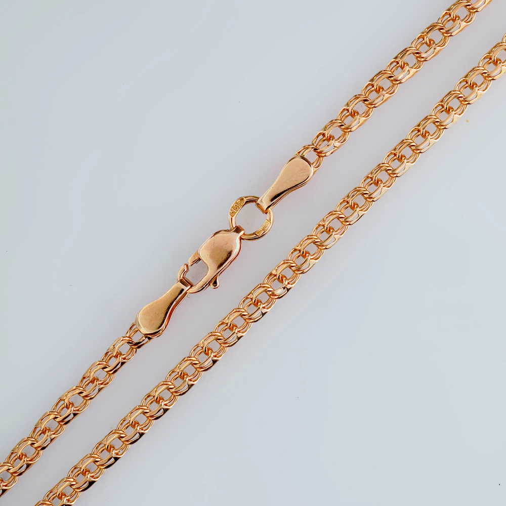 Браслет из красного золота 585 пробы