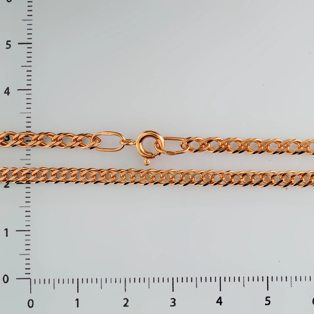 Браслет из красного золота 585 пробы