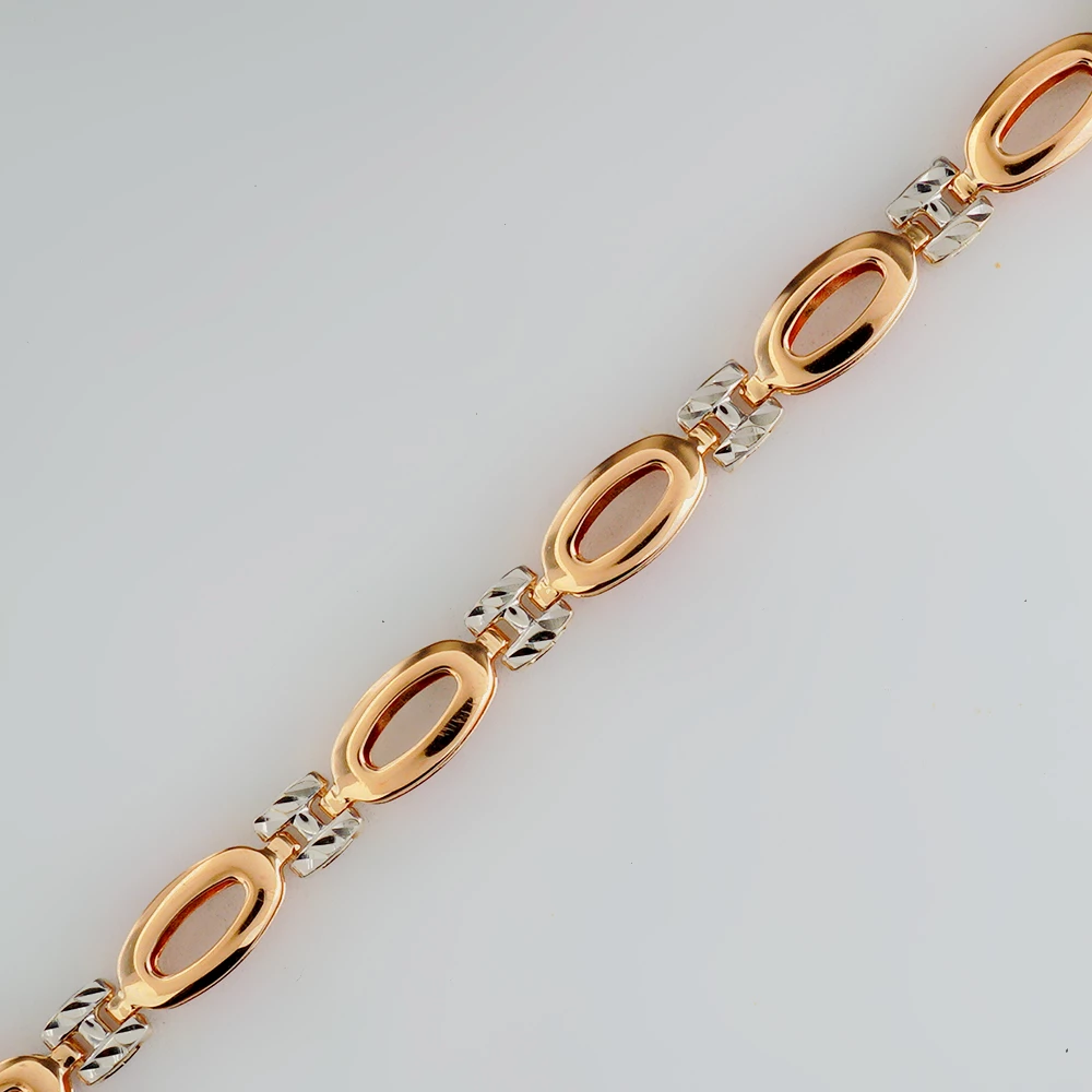 Браслет из красного золота 585 пробы