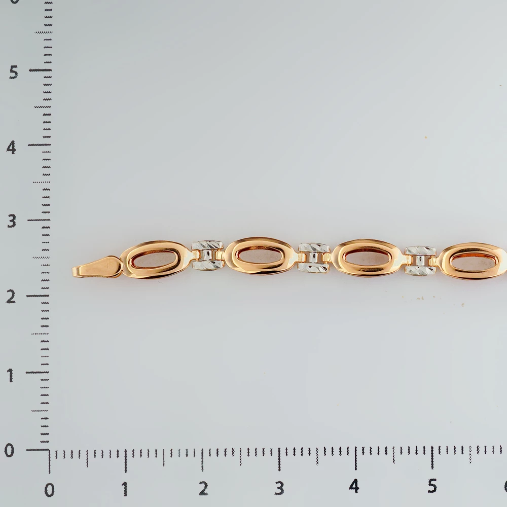 Браслет из красного золота 585 пробы