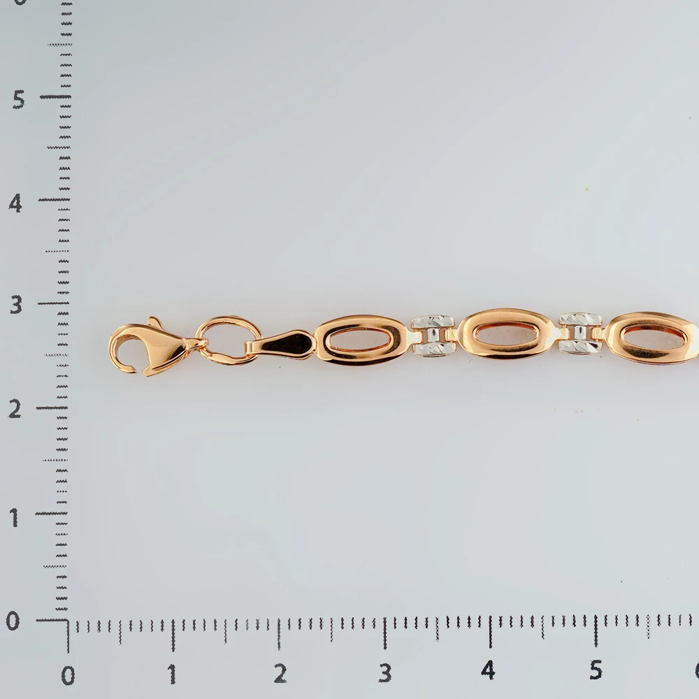 Браслет из красного золота 585 пробы