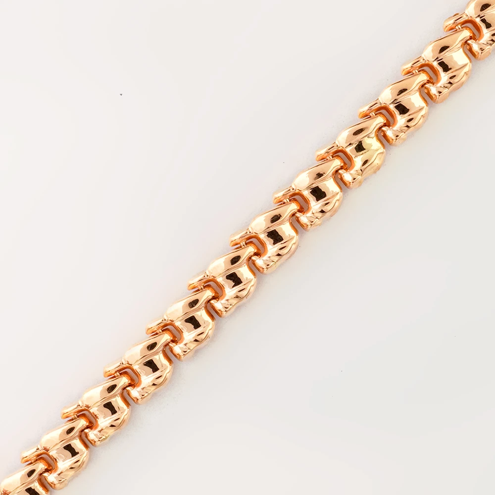 Браслет из красного золота 585 пробы