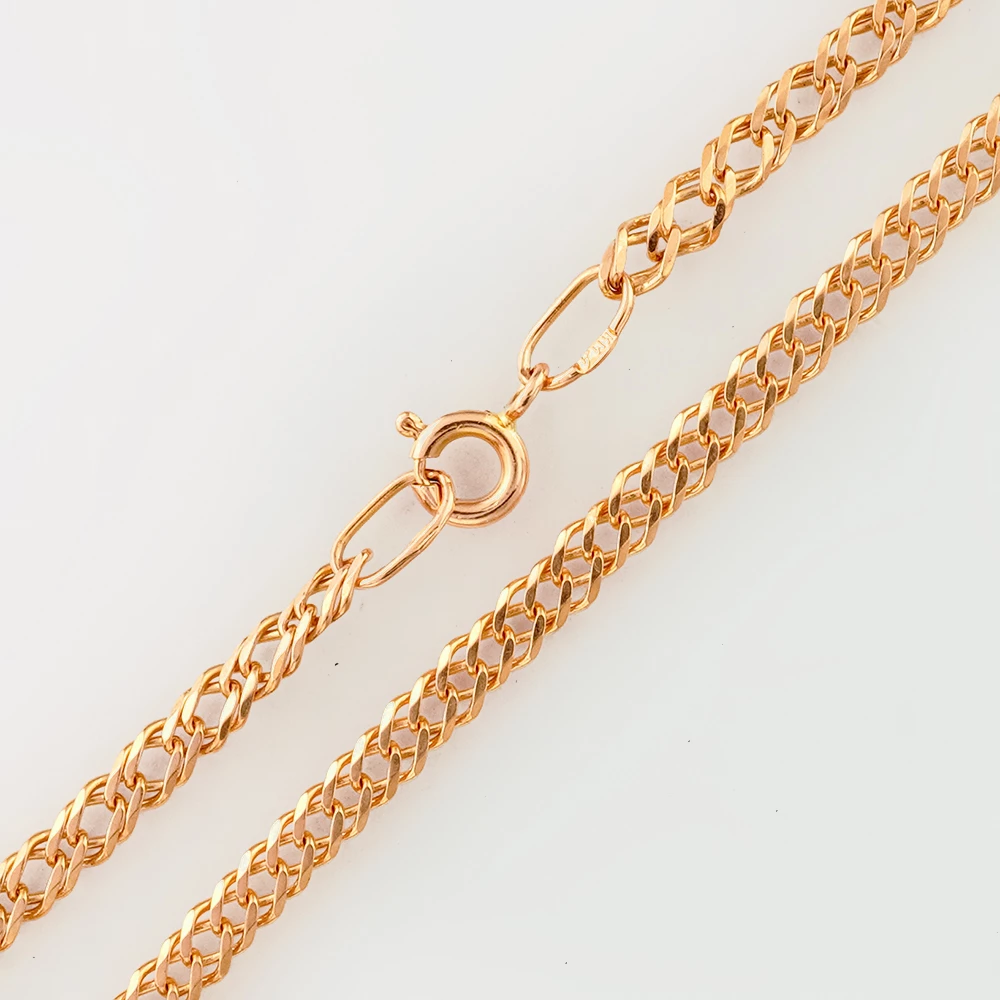 Браслет из красного золота 585 пробы