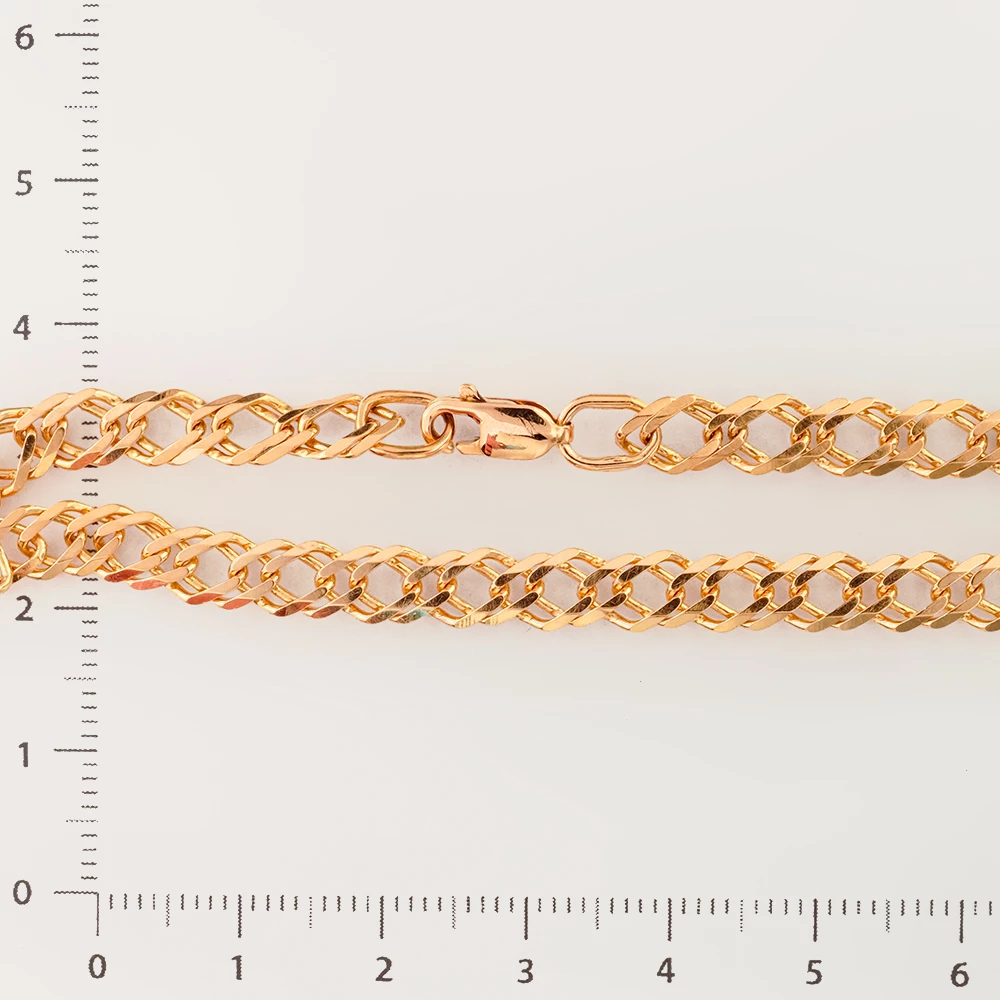 Браслет из красного золота 585 пробы