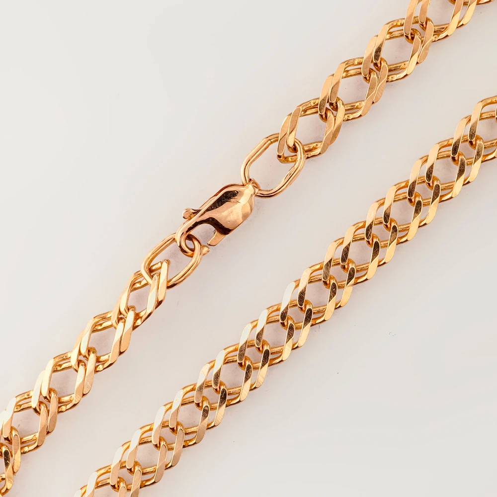 Браслет из красного золота 585 пробы