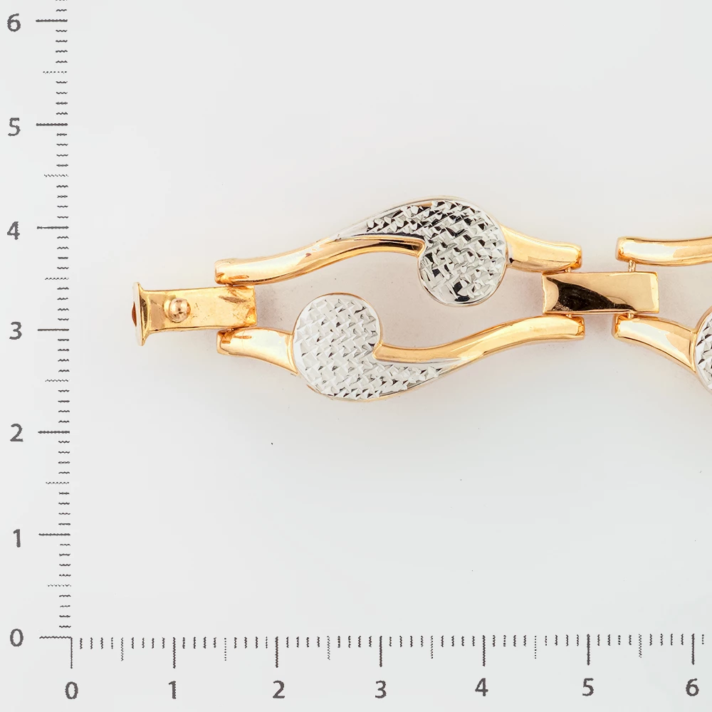 Браслет из красного золота 585 пробы