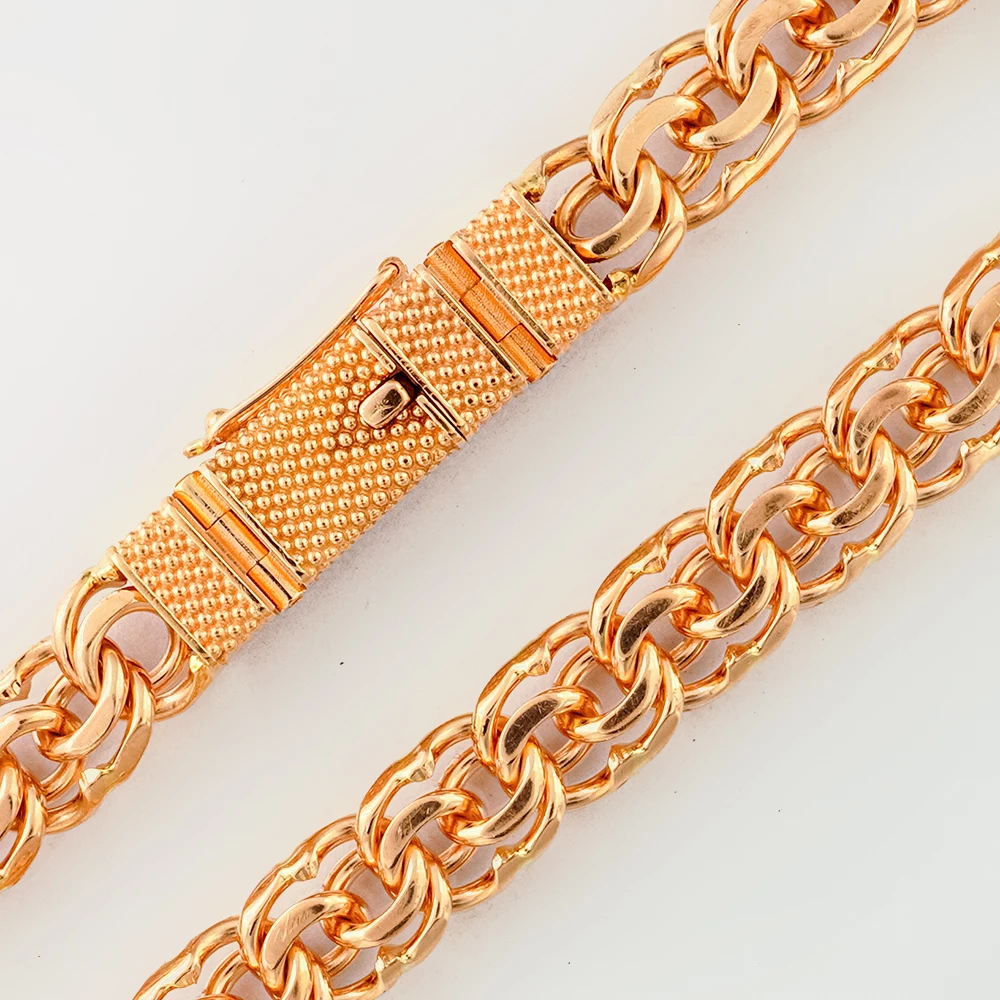 Браслет из красного золота 585 пробы