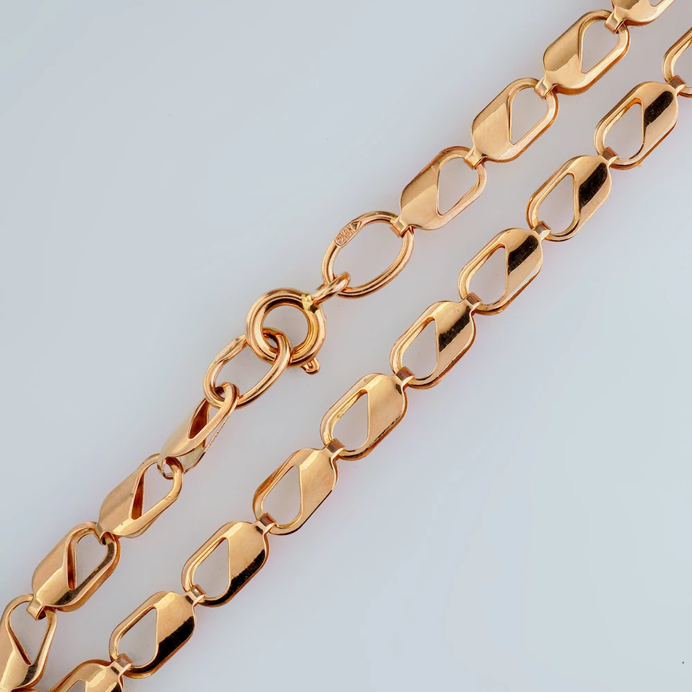 Браслет из красного золота 585 пробы