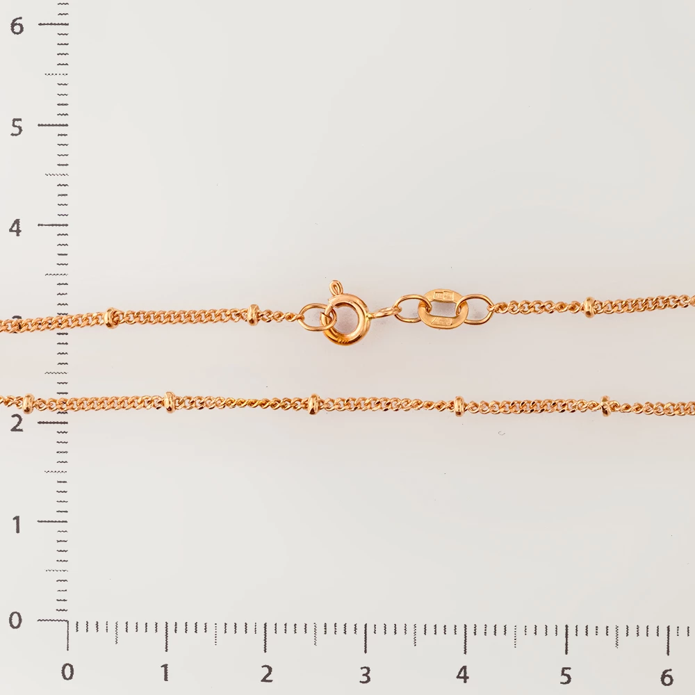 Браслет из красного золота 585 пробы