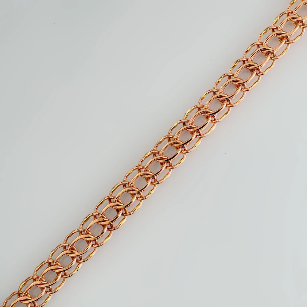 Браслет из красного золота 585 пробы