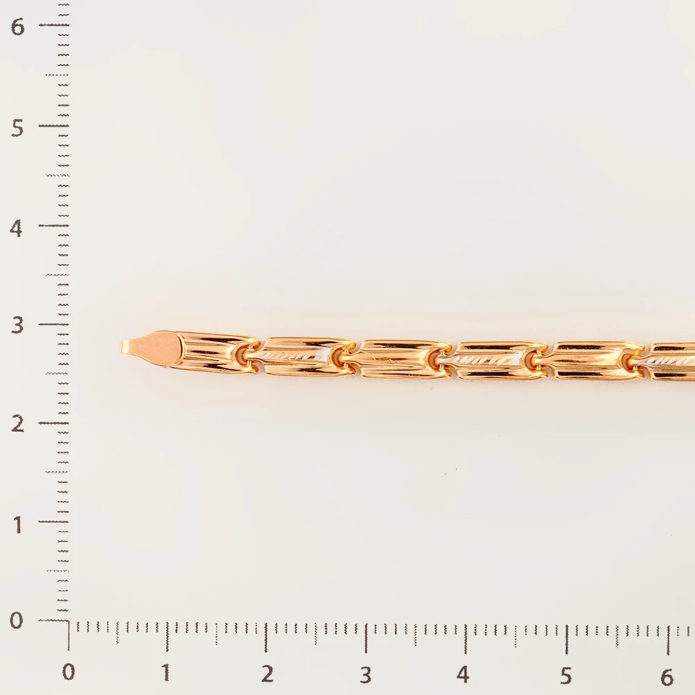 Браслет из красного золота 585 пробы